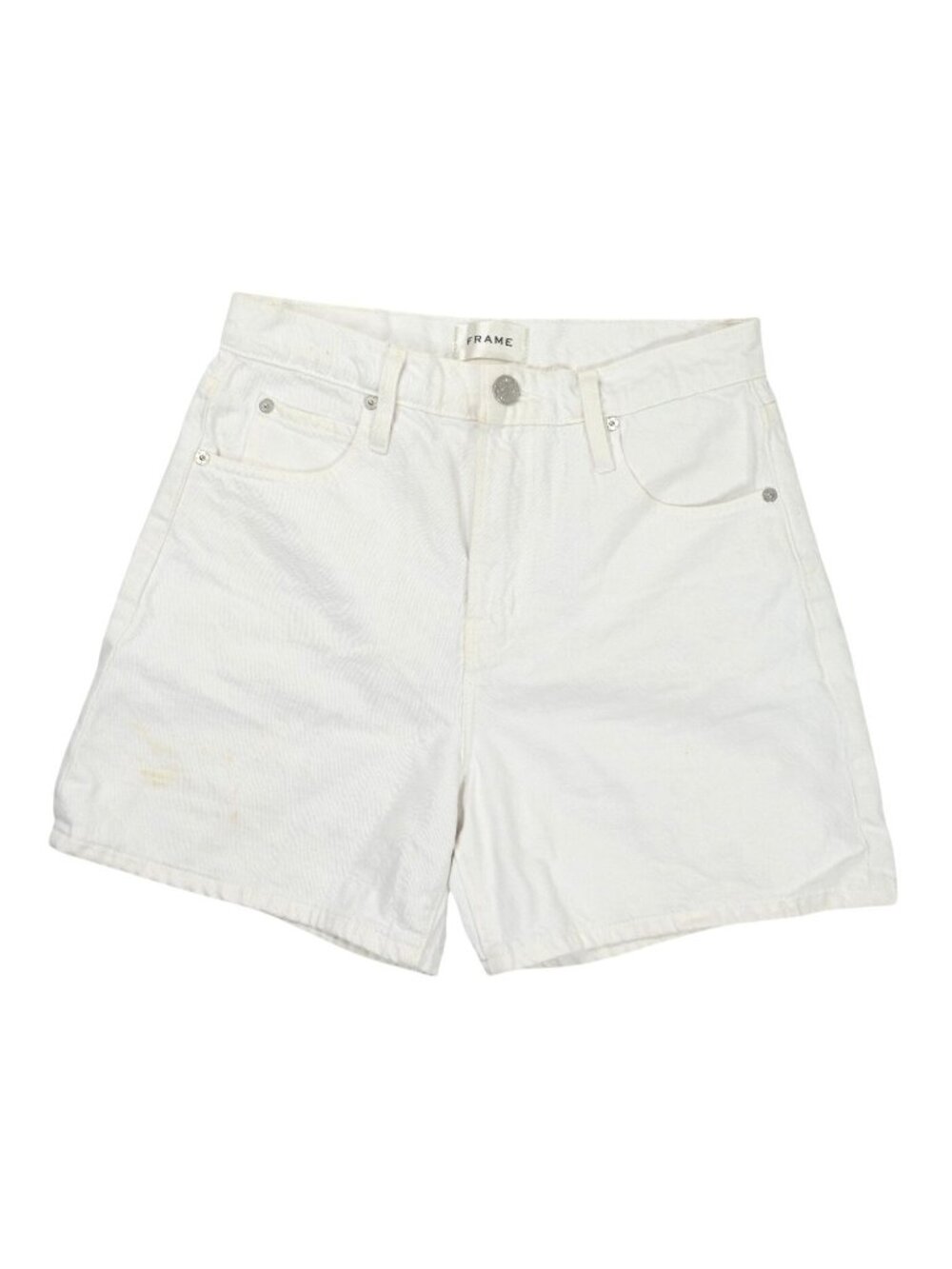 Frame The Easy Short In White